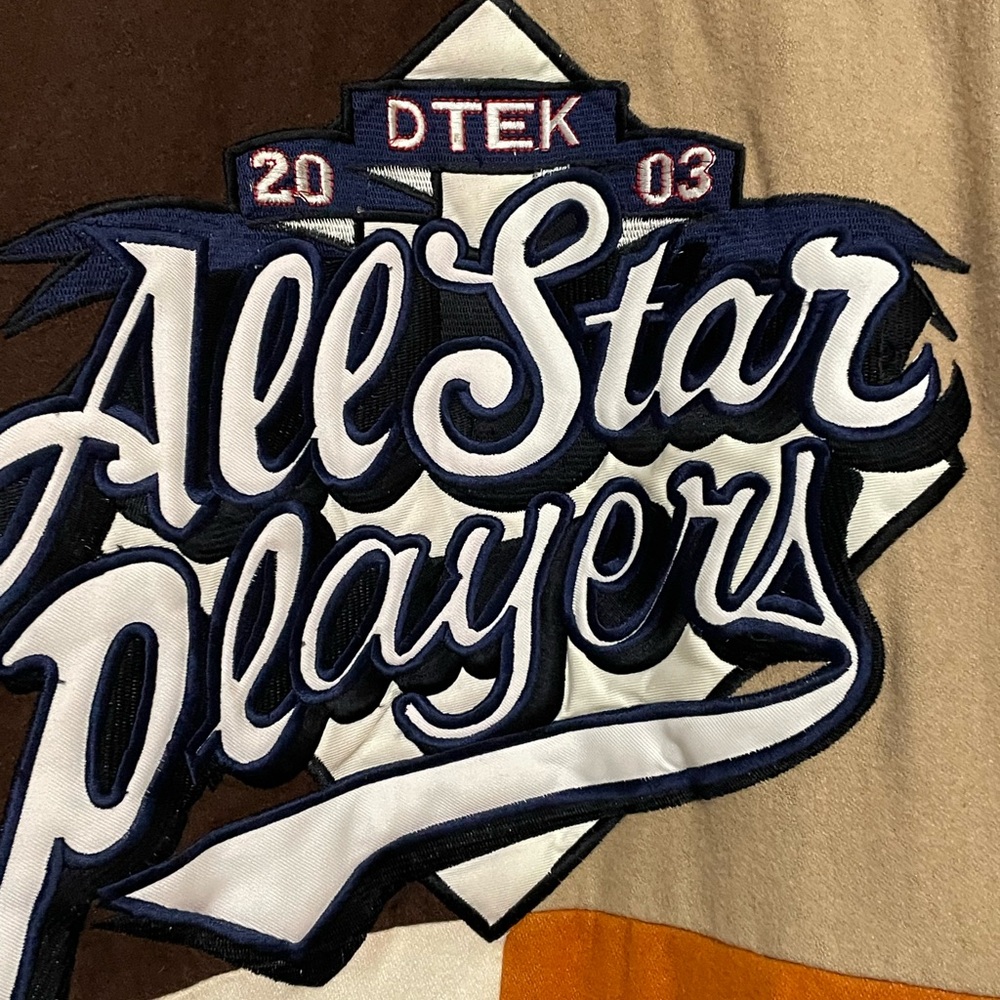 Men's Multicolor Patchwork Jacket 3xl - image 4